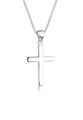 Produktbild: Elli Kette mit Anhänger Kreuz Symbol Religion Schmuck Geschenk 925 Silber, Kreuz