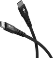 Produktbild: GOOBAY 73952 - Sync- & Ladekabel, USB-C > USB-C, 0.50m, 60W, Textilkabel schwar