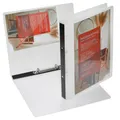 Produktbild: EICHNER Präsentationsringbuch 2-Ringe grau-transparent 2,5 cm DIN A4, 1 St.