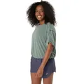 Produktbild: ASICS Nagino Top Laufshirt Damen - Blau, Größe L (auch verfügbar in XS, S, M, XL)