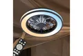 Produktbild: Briloner Leuchten LED Deckenleuchte Deckenventilator mit Licht dimmbar Nachtlicht CCT Sommer/Winter, CCT, LED fest integriert, CCT - Farbsteuerung, 48,5x14,5 cm, 49 Watt, Schlafzimmer, Wohnzimmer