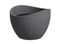 Produktbild: Scheurich Pflanzgefäß Wave Globe (Schwarz Granit, Ø 60 cm, Höhe 45 cm) Ø 60 cm, Höhe 45 cm