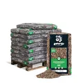 Produktbild: GALAMIO Kiefernrinde Kiefernmulch Rindenmulch Rinde Mulch Garten Dekor Pinus Sylvestris Natur Wald Kiefer Fein 10-20mm 60l x 26 Sack 1.560l / 1 Palette Paligo