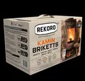 Produktbild: REKORD Braunkohlebriketts 10 kg Kaminbriketts Klütten Brix Ofen Kamin Brennstoff
