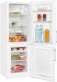 Produktbild: Exquisit KGC233-60-HE-040D Stand Kühl-Gefrierkombination, 50cm breit, 173 L, weiß