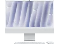 Produktbild: APPLE iMac (2024), MWUC3D/A, All-in-One PC mit 23.5 Zoll Display, Apple M4 Chip, 16 GB RAM, 8-Core GPU, 256 SSD, Silber