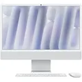 Produktbild: Apple iMac MWUC3D/A Silber - 61cm24‘‘ M4 8-Core Chip, 8-Core GPU, 16GB Ram, 256GB SSD
