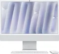 Produktbild: Apple iMac 2024 24.0 M4 8-Core CPU 8-Core GPU 16GB RAM 256GB SSD Magic Keyboard - MWUC3D/A silber