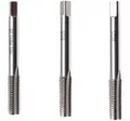 Produktbild: BGS GEWINDEBOHRER-SATZ VOR-, MITTEL- UND FERTIGSCHNEIDER, HSS-G M8X1,25MM 3-TLG.
