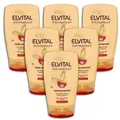 Produktbild: 6 er Pack L’Oréal Paris Elvital Anti-Haarbruch Tiefen-Aufbaukur 6 x 125 ml