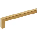 Produktbild: SO-TECH® Möbelgriff Stangengriff E8, aus echt Edelstahl, Profil eckig 10x10 mm (1-St), goldfarbig, Bohrlochabstand 640 mm, mit Schrauben Bohrlochabstand: 640 mm | 1 cm x 65 cm x 3.2 cm