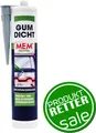 Produktbild: MEM Gum Dicht, Für unterschiedliche Aufgaben im Dachbereich, 310g Kartusche, Grau, 30836331