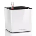 Produktbild: Lechuza Pflanzengefäß CUBE Glossy 14 weiß highgloss 14 x 14 x 13,5 cm