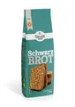 Produktbild: Bauckhof Bio Schwarzbrot (2x 500g) Doppelpack Backmischung Brot backen Bread
