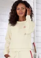 Produktbild: Vivance Sweatshirt (1-tlg) Sweatshirt mit Frontprint, Loungeanzug