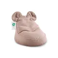 Produktbild: Gutekissen® Kinder Sitzsack „Miki“ mit Ohren - Bequem, Montessori Sitzkissen für Kinderzimmer (Rosa,68/68/50 mit Ohren)