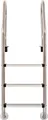 Produktbild: vidaXL Pool-Leiter 3 Stufen 120 cm Edelstahl 304