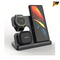 Produktbild: Induktive Ladestation 3 in 1 für Samsung Galaxy S25 S24 S23 Z Flip 6 Watch 18W