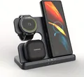 Produktbild: 3-in-1 Wireless Ladestation Samsung Galaxy S25 S24 S23 S22 Z Flip