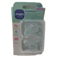 Produktbild: MAM Comfort Schnuller 2er Set 100% Silikon Schnullerbox 2-6 Monate trostlos