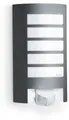 Produktbild: steinel Außen-Wandleuchte L 12, Bewegungsmelder, Leuchtdauer einstellbar, Tageslichtsensor, Leuchtmittel wechselbar