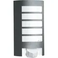Produktbild: STEINEL 657819 - Wandleuchte, L12S, E27, anthrazit, IP44, Sensor