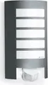 Produktbild: STEINEL Sensor-Außenleuchte L 12 ANT 657819 | Bewegungsmelder | E27 Fassung | Aluminium | IP44 | anthrazit