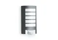 Produktbild: steinel Außen-Wandleuchte L 12 S, ohne Leuchtmittel, 180° Bewegungsmelder, Wandlampe, E27, 60W