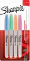 Produktbild: Sharpie Permanentmarker Fein Punkt Pastel Farben 4 Stifte