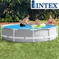 Produktbild: Intex Frame Pool 305 x 76 cm Prism Rondo Aufstellpool rund Kinderpool Intexpool