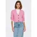 Produktbild: ONLY Strickjacke ONLCarol (1-tlg) Plain/ohne Details rosa L (40)