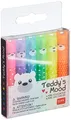 Produktbild: Legami - 6er Set Mini Textmarker Teddy's Mood, 6 Stück (1er Pack)