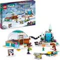 Produktbild: LEGO 41760 Friends Ferien im Iglu Set mit Camping-Zelt, 2 Schlittenhunden, Mini-Puppen und Zubehör, fantasievolles Winter-Spielzeug zu Weihnachten... - Bunt