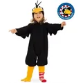 Produktbild: Fries Kostüm Rabe Socke für Kinder 116 | 116