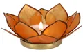 Produktbild: GURU SHOP Lotus Teelicht Muschel 11x4 cm - Orange