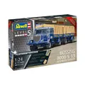 Produktbild: Büssing 8000 S 13 mit Trailer Platinum Edition, Revell Modellbausatz