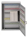 Produktbild: Burg-Wächter KC100H Robuste Schlüsselschränke mit Doppeltür, grau, 100 Key Hooks