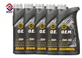 Produktbild: 5x1 LITER MANNOL 7707 O.E.M. 5W-30 MOTORÖL MOTORENÖL API SN/CF FORD A5 / B5 OPEL