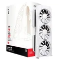 Produktbild: Radeon RX 9070 XT Quicksilver, Grafikkarte weiß, RDNA4, GDDR6, 3x DisplayPort, 1x HDMI 2.1