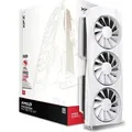 Produktbild: XFX Radeon RX 9070XT QUICKSILVER Gaming 16GB White - 16GB GDDR6, 1x HDMI, 3x DP