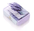 Produktbild: Ovis Schafmilchseife Naturprodukte Lavendel Klappkarte Stückseife Eckig 100g
