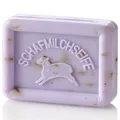 Produktbild: 100g Schafmilchseife Lavendelduft Stückseife Mandelöl Shea Butter Naturseife 🧼