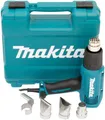 Produktbild: Makita Heißluftgebläse HG5030K, 1600 in W, (Komplett-Set, 6-tlg), mit 2 Temperaturstufen und Luftstromstärken, inkl. Aufbewahrungskoffer