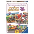 Produktbild: Ravensburger my first Puzzles 2,4,6,8 Teile Bei der Arbeit | Puzzle ab 2 Jahre
