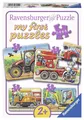 Produktbild: RAVENSBURGER - 4 Puzzles - 2;4;6;8 Teile - Fahrzeuge -  - RAV069545