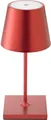 Produktbild: SIGOR Akku-Tischleuchte Nuindie mini 25cm kirschrot 2,2W FlexMood 2200K/2700K IP54 Ra85 dimmbar