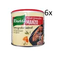 Produktbild: 6x Knorr Brodo Granulare Manzo Granulierte Rinderbrühe natürliche Zutaten 135g