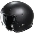 Produktbild: HJC V31 Solid Retro Jethelm, schwarz, Größe S für Männer