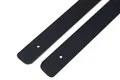 Produktbild: IHC Endleiste Winkelleiste Seiteleiste Arbeitsplatte Leiste Küche Schwarz 28mm Aluminium mit Schraubenlöcher Links+Rechts