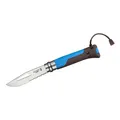 Produktbild: Opinel No.08 Taschenmesser Outdoor Messer Rostfrei Blau